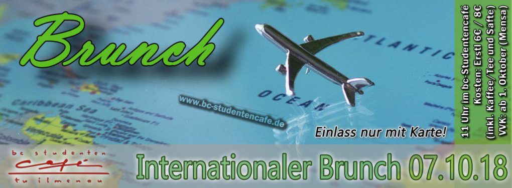 Internationaler Brunch Flyer